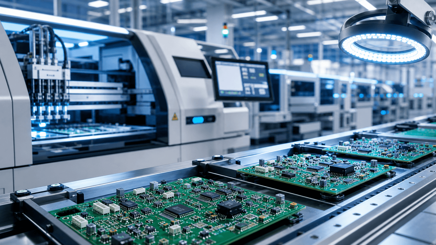 TWJ PCBA manufacturing and ODM production line